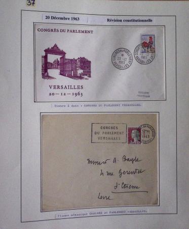 1906-2024, Importante collection de 269 plis sur les