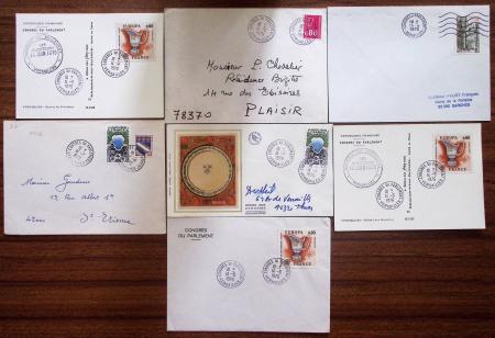 1906-2024, Importante collection de 269 plis sur les