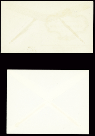 1953, Lot de 25 plis de l'élection de René Coty (17