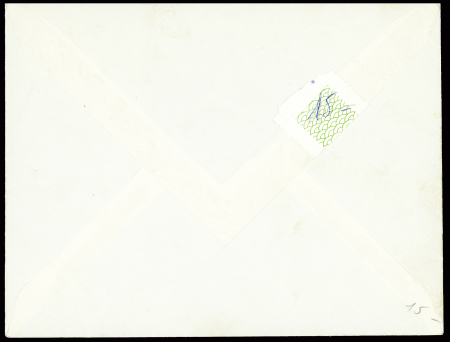 1953, Lot de 25 plis de l'élection de René Coty (17