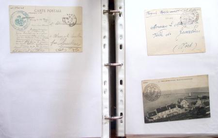 1914-18, 777 plis : commissions de gare, hopitaux temporaires,