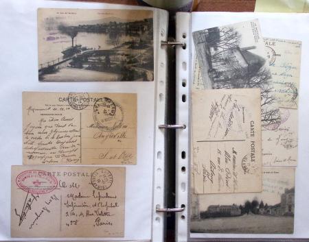 1914-18, 777 plis : commissions de gare, hopitaux temporaires,