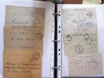 1914-18, 777 plis : commissions de gare, hopitaux temporaires,