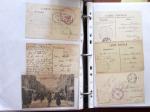 1914-18, 777 plis : commissions de gare, hopitaux temporaires,
