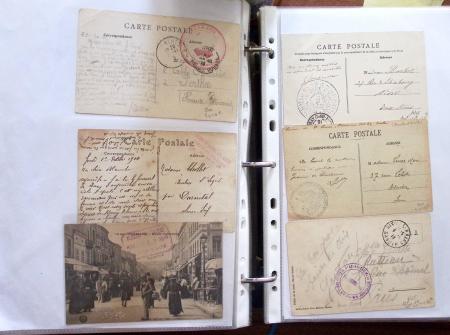 1914-18, 777 plis : commissions de gare, hopitaux temporaires,