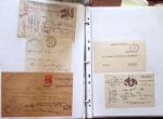 1914-18, 777 plis : commissions de gare, hopitaux temporaires,