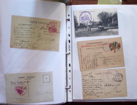 1914-18, 777 plis : commissions de gare, hopitaux temporaires,