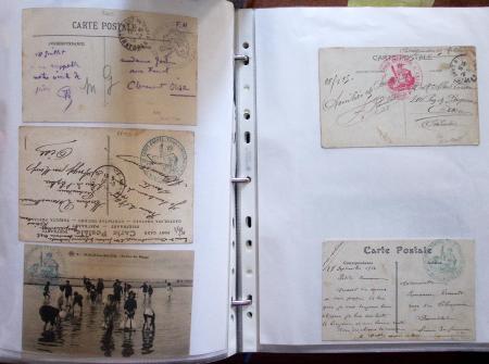 1914-18, 777 plis : commissions de gare, hopitaux temporaires,