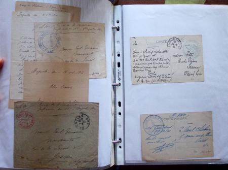 1914-18, 777 plis : commissions de gare, hopitaux temporaires,