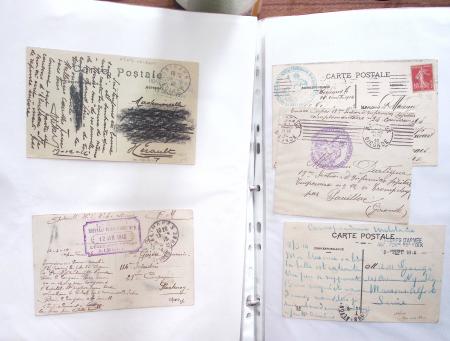 1914-18, 777 plis : commissions de gare, hopitaux temporaires,