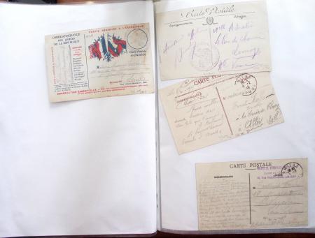 1914-18, 777 plis : commissions de gare, hopitaux temporaires,