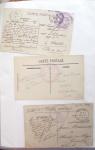 1914-18, 777 plis : commissions de gare, hopitaux temporaires,
