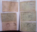 1914-18, 777 plis : commissions de gare, hopitaux temporaires,