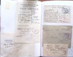 1914-18, 777 plis : commissions de gare, hopitaux temporaires,