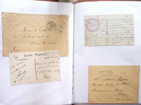 1914-18, 777 plis : commissions de gare, hopitaux temporaires,