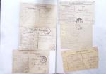 1914-18, 777 plis : commissions de gare, hopitaux temporaires,