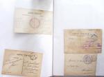 1914-18, 777 plis : commissions de gare, hopitaux temporaires,