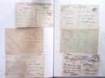 1914-18, 777 plis : commissions de gare, hopitaux temporaires,