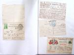 1914-18, 777 plis : commissions de gare, hopitaux temporaires,
