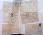 1914-18, 777 plis : commissions de gare, hopitaux temporaires,