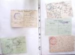 1914-18, 777 plis : commissions de gare, hopitaux temporaires,
