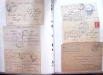 1914-18, 777 plis : commissions de gare, hopitaux temporaires,