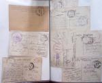 1914-18, 777 plis : commissions de gare, hopitaux temporaires,