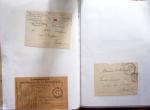 1914-18, 777 plis : commissions de gare, hopitaux temporaires,