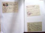 1914-18, 777 plis : commissions de gare, hopitaux temporaires,
