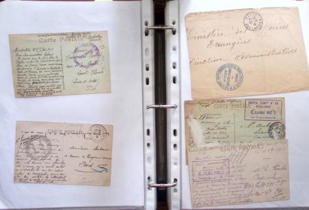 1914-18, 777 plis : commissions de gare, hopitaux temporaires,