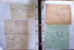1914-18, 777 plis : commissions de gare, hopitaux temporaires,