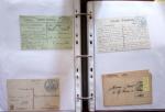 1914-18, 777 plis : commissions de gare, hopitaux temporaires,