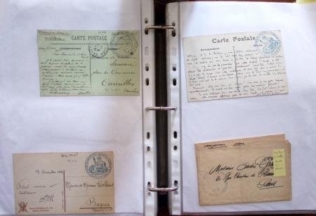 1914-18, 777 plis : commissions de gare, hopitaux temporaires,