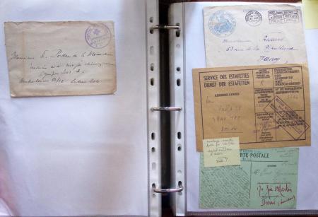 1914-18, 777 plis : commissions de gare, hopitaux temporaires,