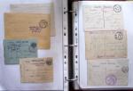 1914-18, 777 plis : commissions de gare, hopitaux temporaires,