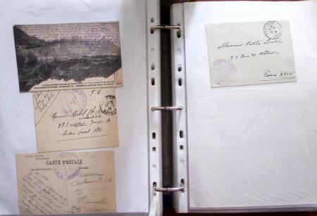 1914-18, 777 plis : commissions de gare, hopitaux temporaires,