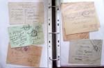 1914-18, 777 plis : commissions de gare, hopitaux temporaires,