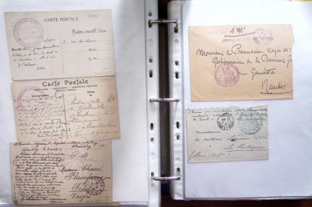 1914-18, 777 plis : commissions de gare, hopitaux temporaires,