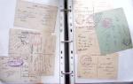 1914-18, 777 plis : commissions de gare, hopitaux temporaires,