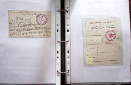 1914-18, 777 plis : commissions de gare, hopitaux temporaires,