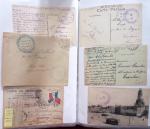 1914-18, 777 plis : commissions de gare, hopitaux temporaires,