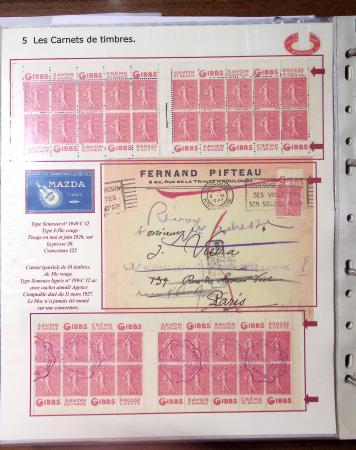 1900-2018, Extraordinaire collection "L'errinophilie