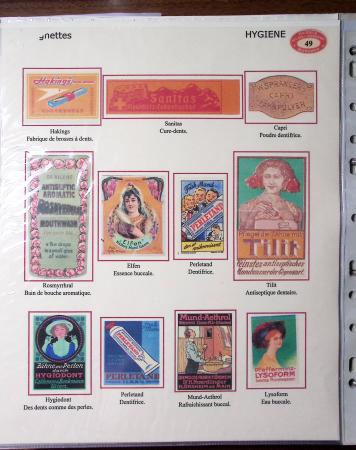 1900-2018, Extraordinaire collection "L'errinophilie