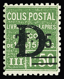 N°139 2f15 sur 1f50 vert, neuf *, TB