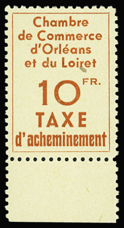 N°2/3 Chambre de Commerce d'Orléans, neuf **, TB