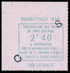 N°11/13 Les 3 valeurs de "l'office Lainé" surchargés