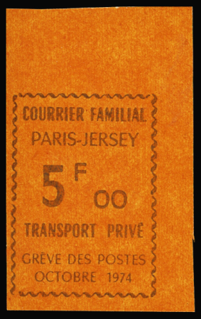 N°14/17 Les 4 valeurs du "Courrier familial", neuf