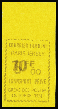 N°14/17 Les 4 valeurs du "Courrier familial", neuf