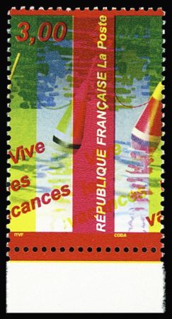 N°3243a et b 3f Vive les vacances, variétés COULEUR