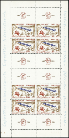 N°6c Philatec 1964, avec coin daté du 8.5.64, neuf